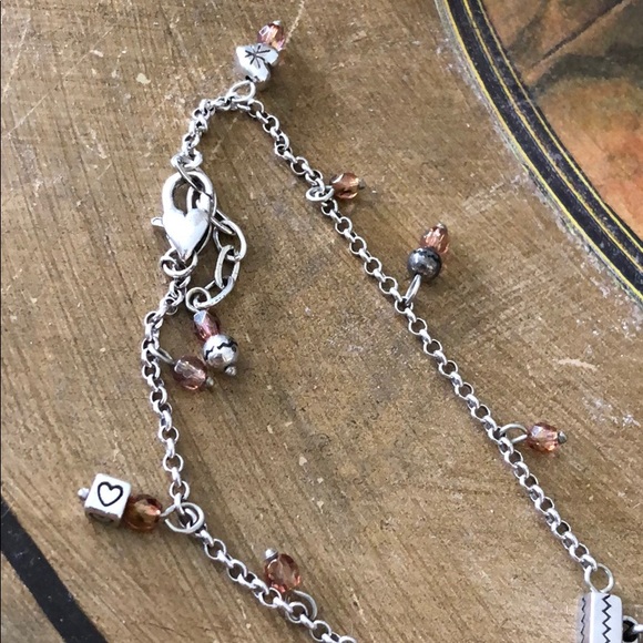 Brighton Jewelry Brighton Anklet Bracelet With Puffy Heart Poshmark